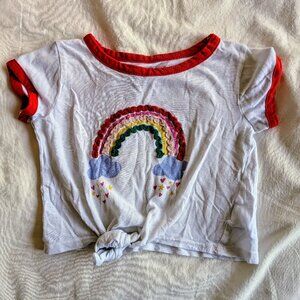 Tucker + Tate rainbow shirt -2t